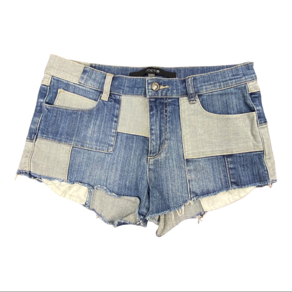 Joes Jeans Patchwork Cutoff Denim Jean Shorts